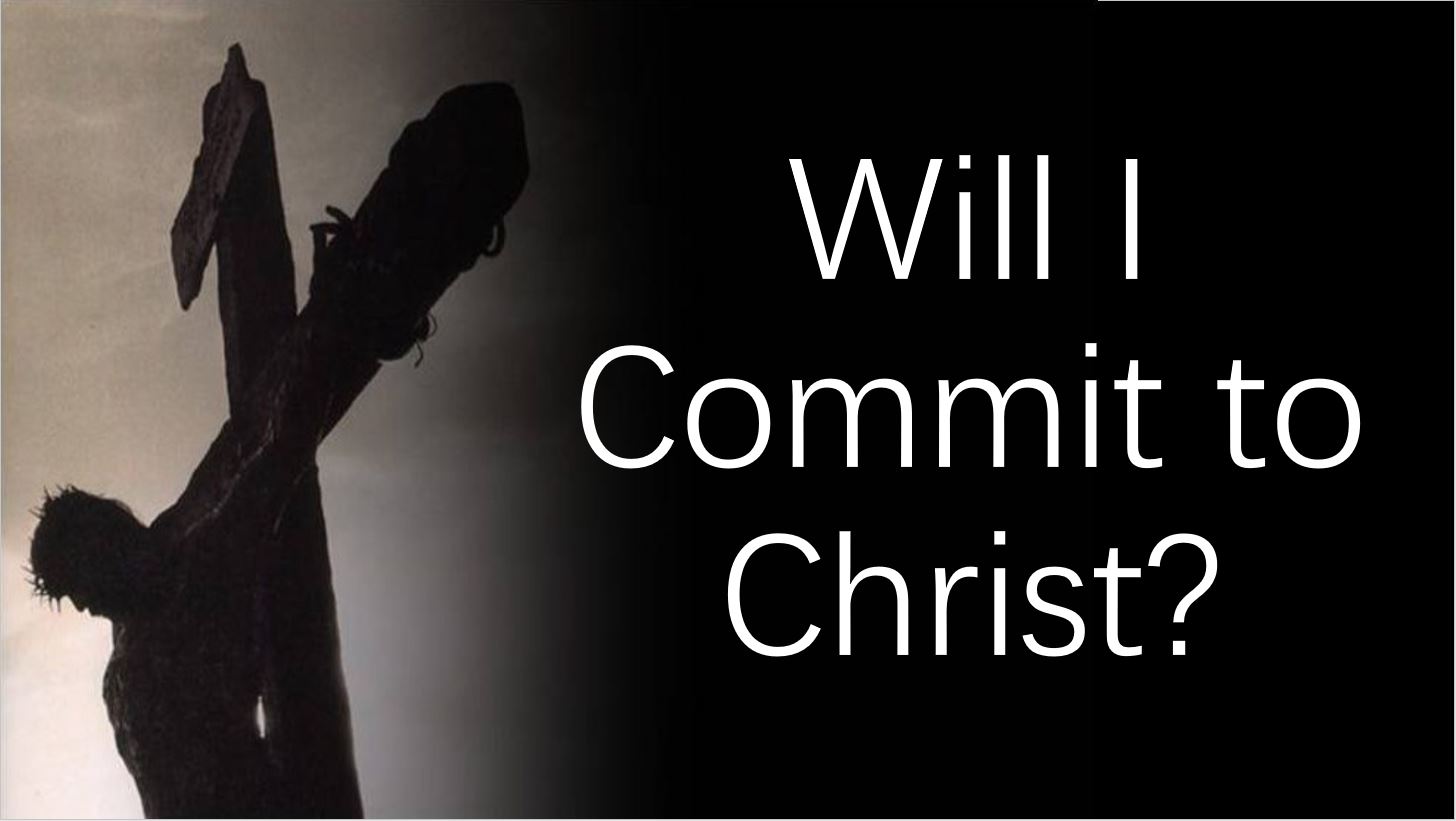 Committing to Christ