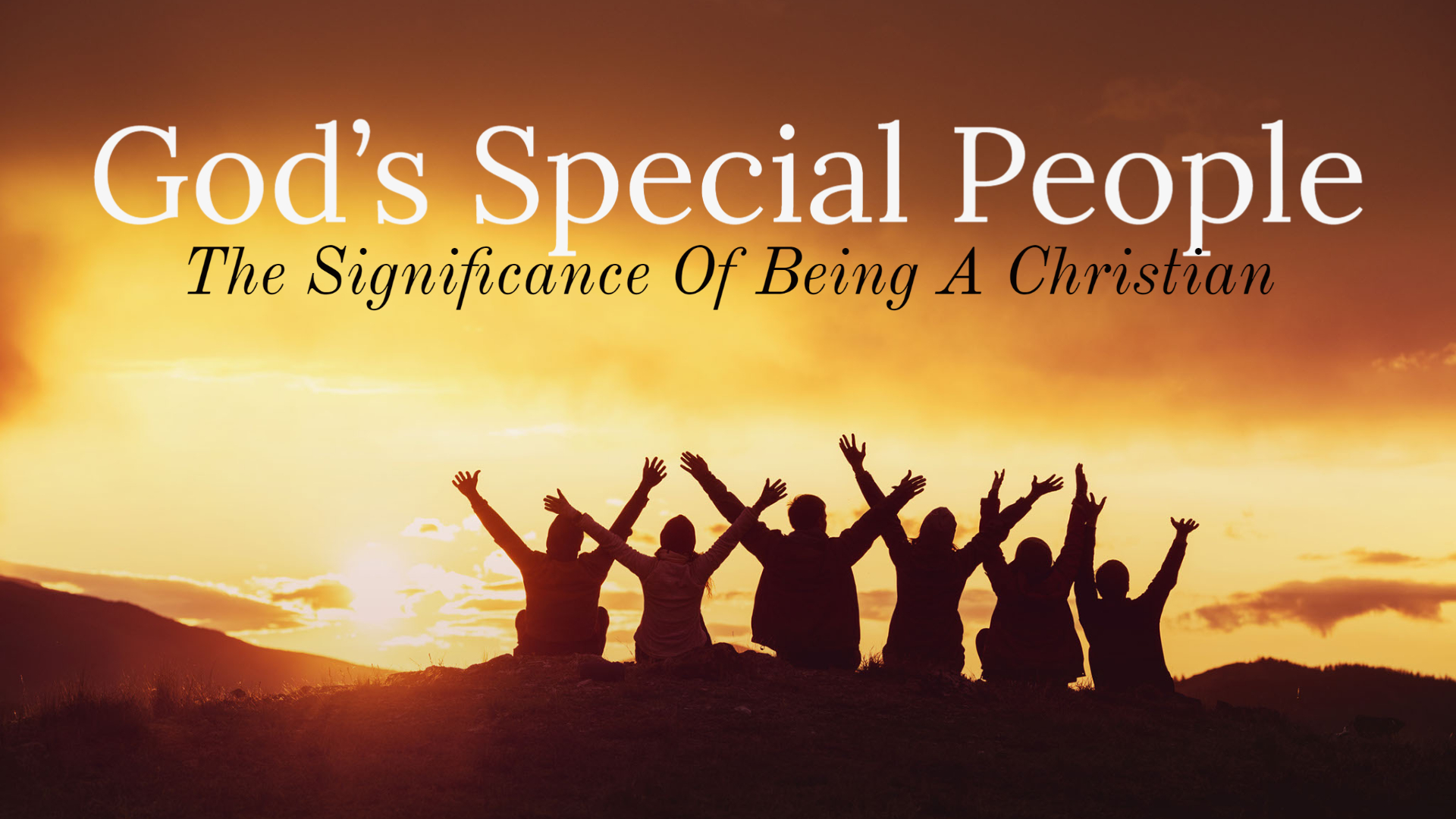 People Who Belong To The Lord