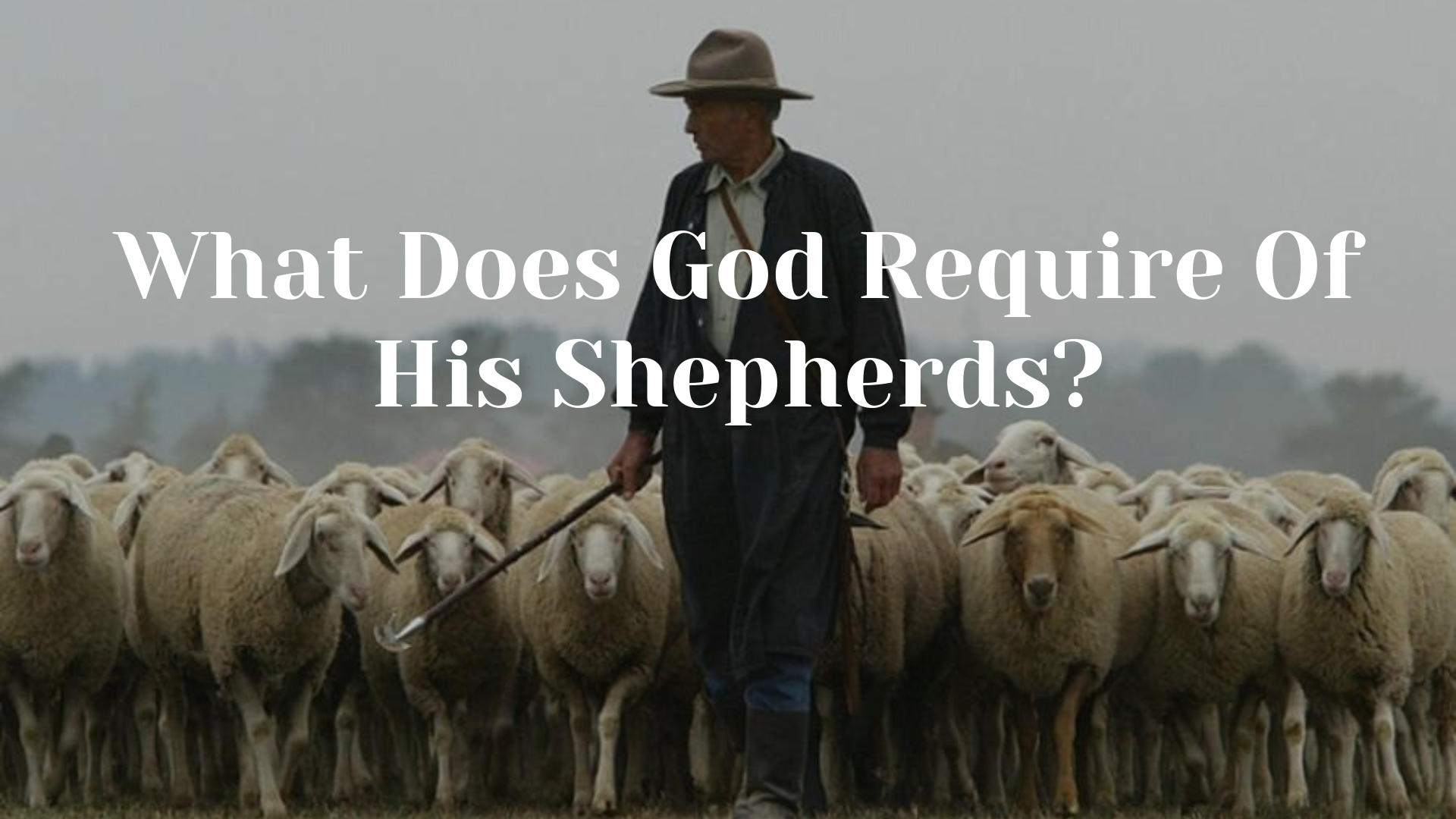What Does God Require of His Shepherds