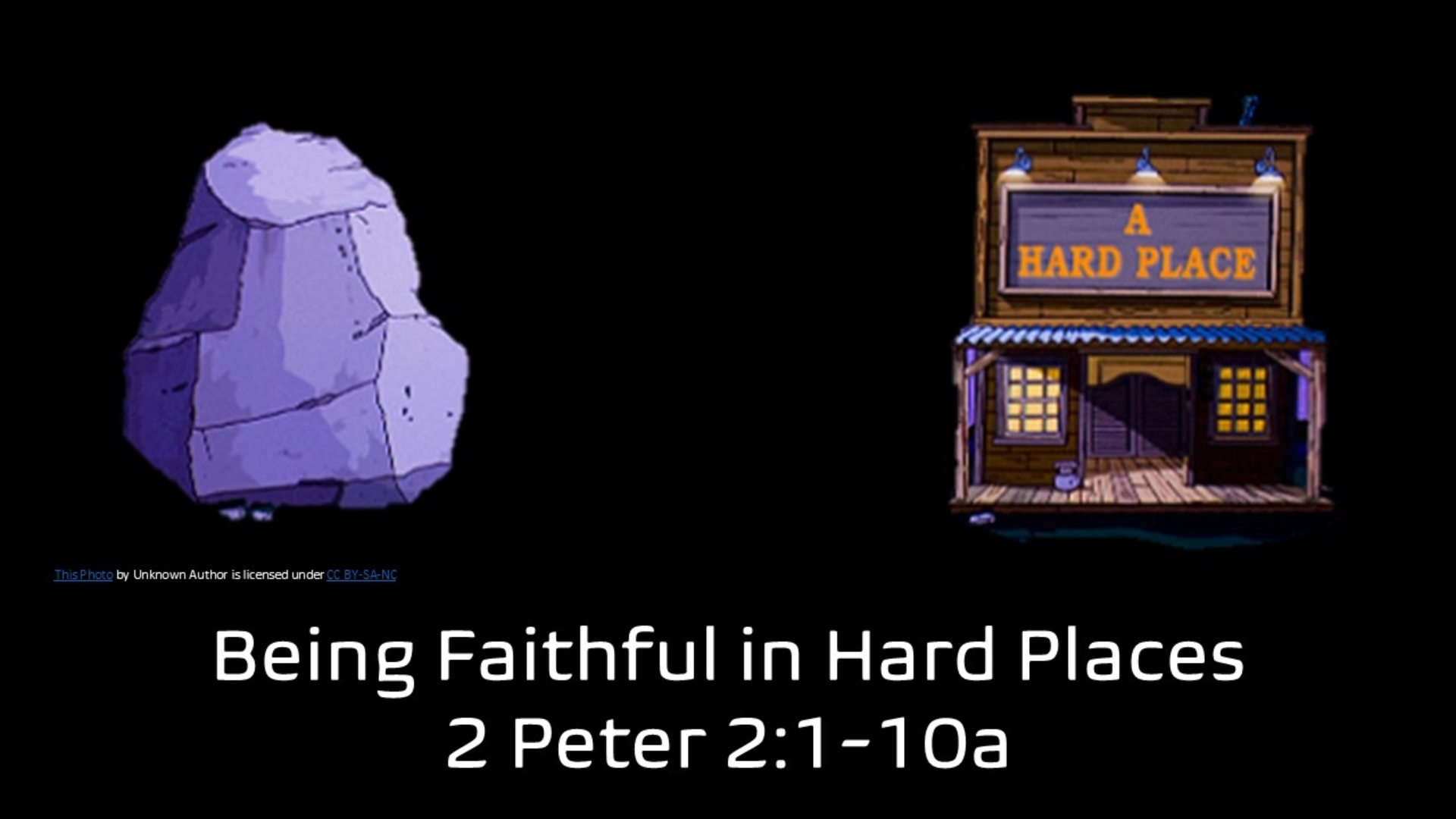 Being Faithful In Hard Places