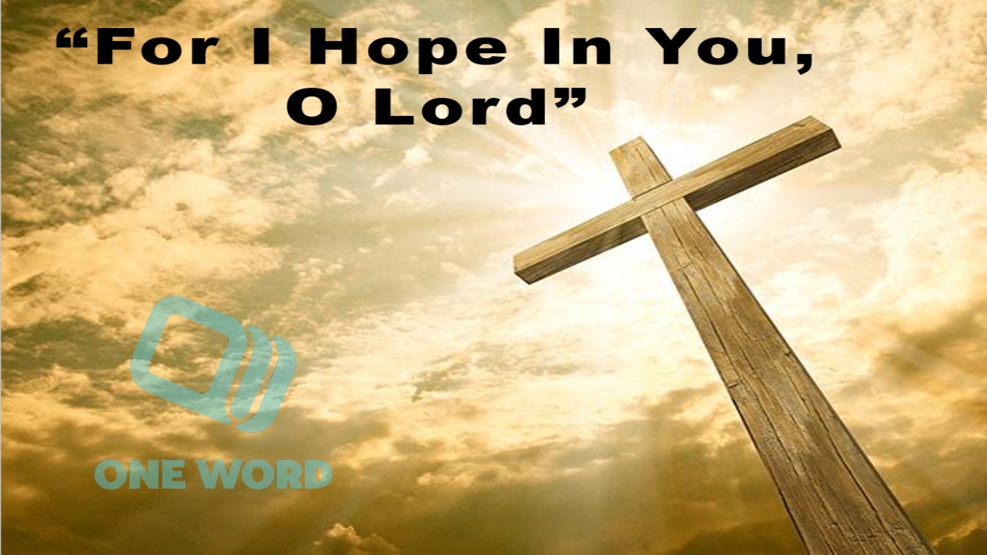 One Word: Hope | Waverly Church of Christ