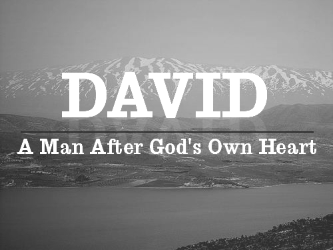 David A Man After Gods Own Heart Waverly Church Of Christ 