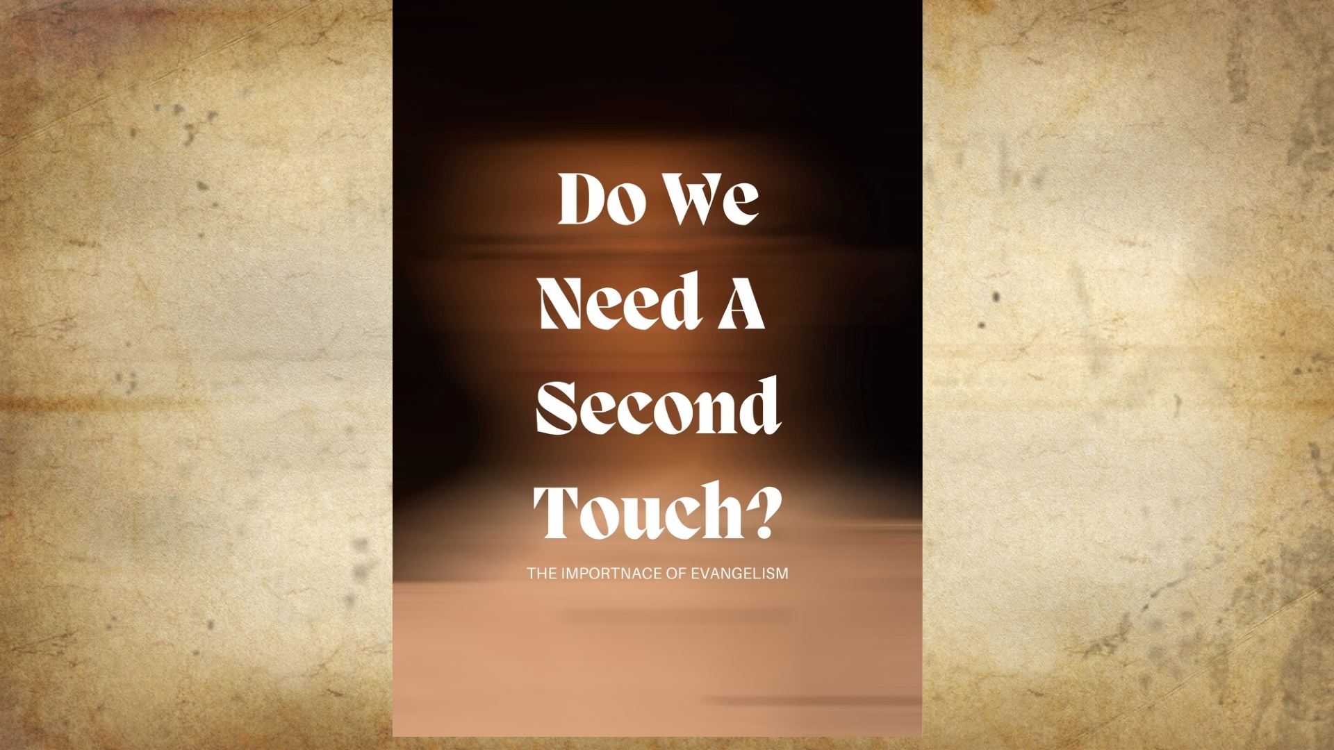 Do We Need A Second Touch?