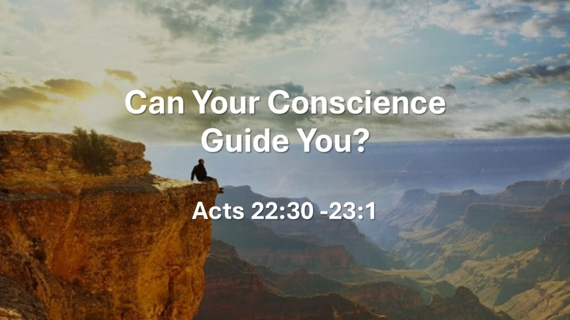 Can Your Conscience Guide You?