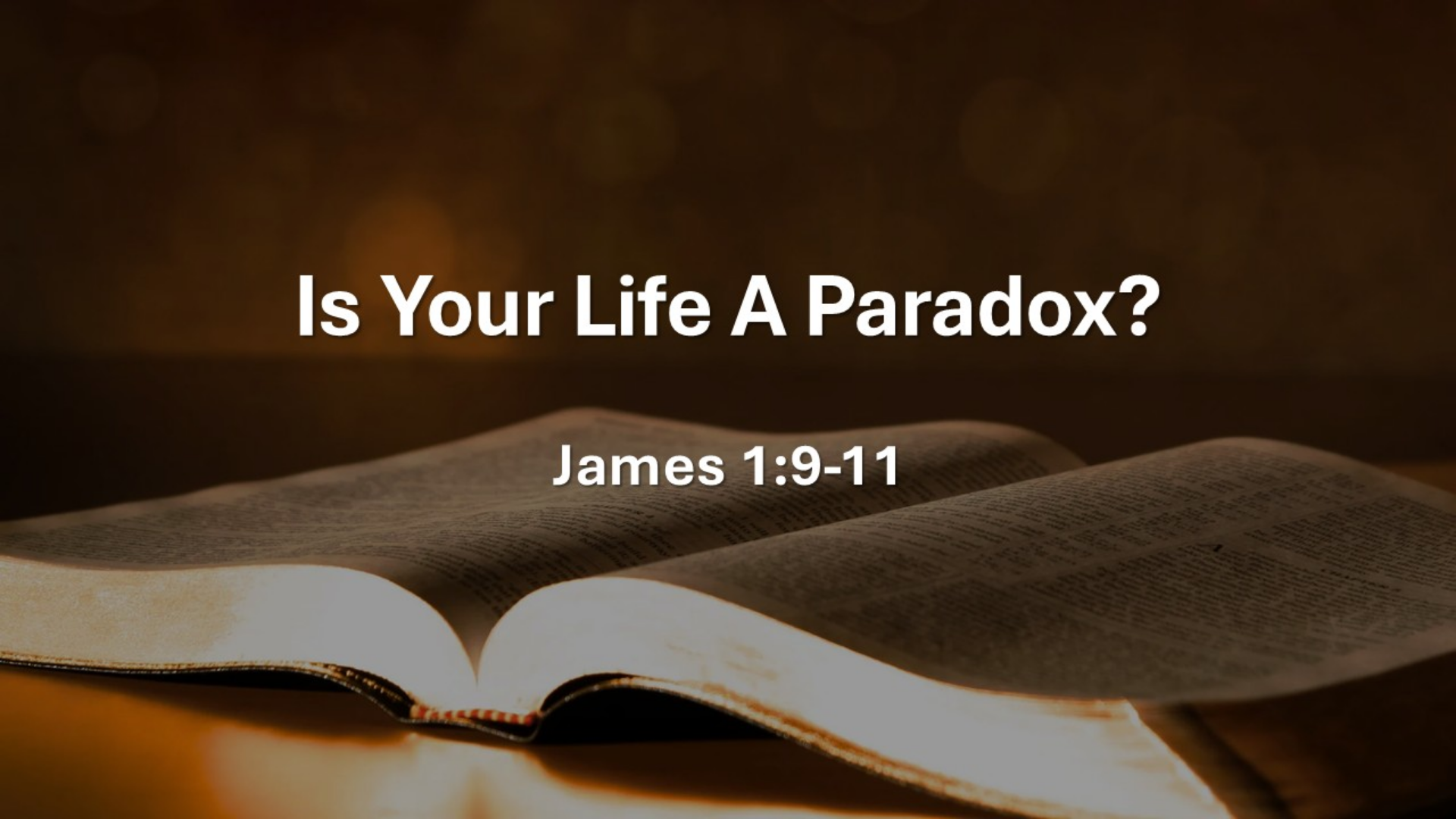 Is Your Life a Paradox?