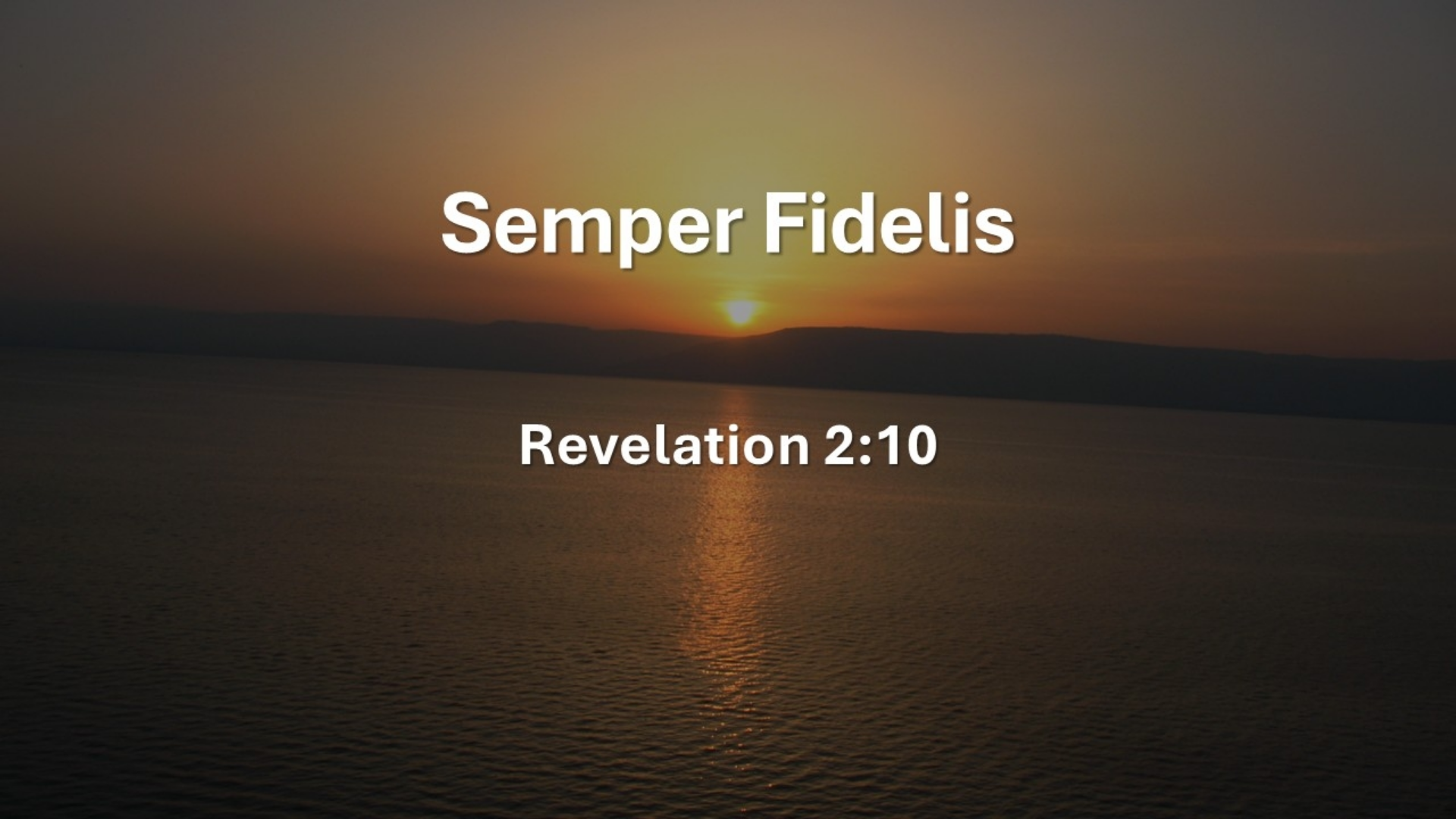 Semper Fidelis