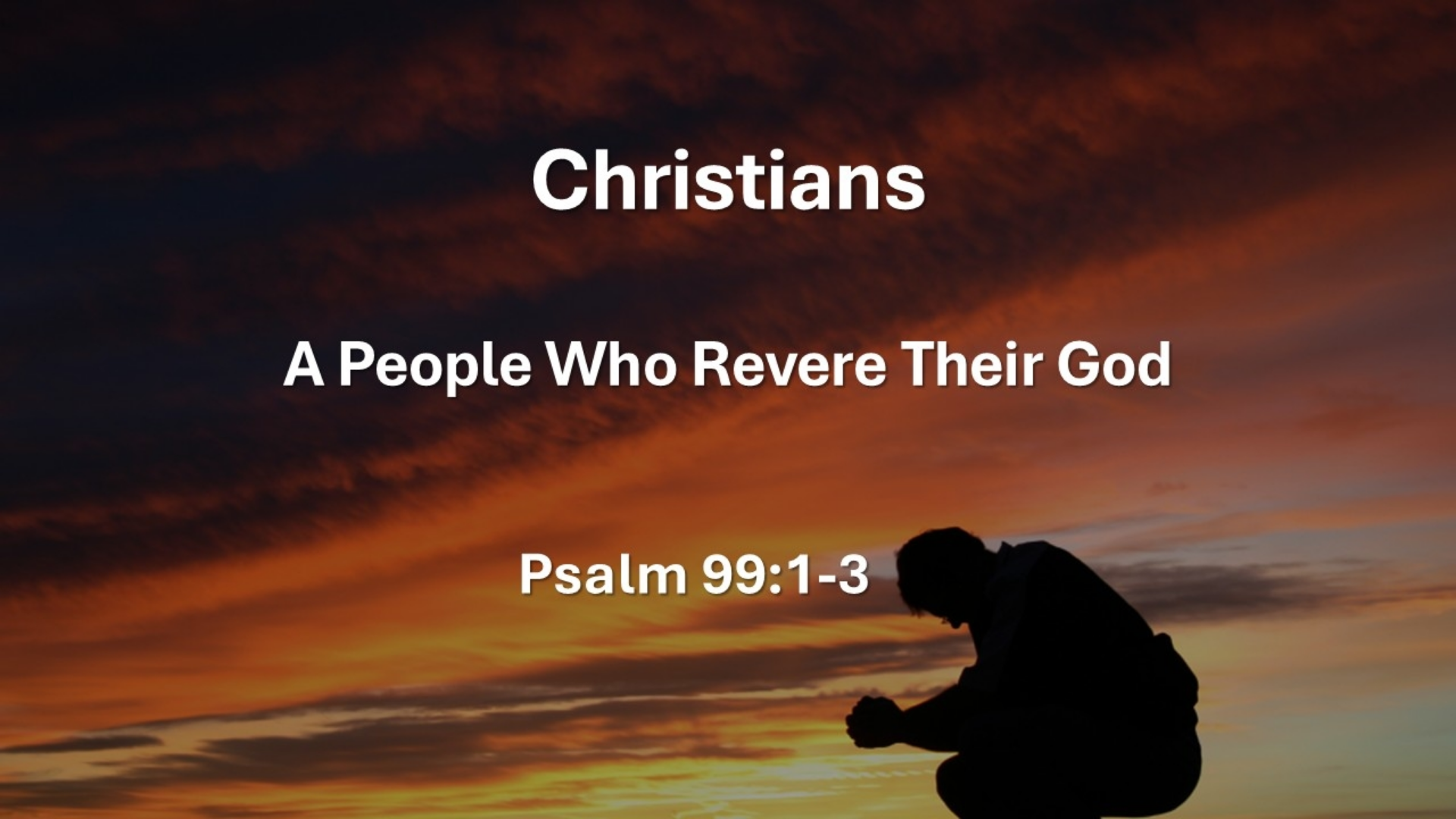 A People Who Revere Their God